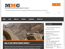 Tablet Screenshot of metamg.com